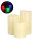 GloboStar® 79556 ΣΕΤ 3 Διακοσμητικών Realistic Κεριών Παραφίνης με LED Εφέ Κινούμενης Φλόγας - Μπαταρίας & Ασύρματο Χειριστήριο IR Πολύχρωμα RGB Dimmable GloboStar® 79556 ΣΕΤ 3 Διακοσμητικών Realistic Κεριών Παραφίνης με LED Εφέ Κινούμενης Φλόγας - Μπαταρίας & Ασύρματο Χειριστήριο IR Πολύχρωμα RGB Dimmable