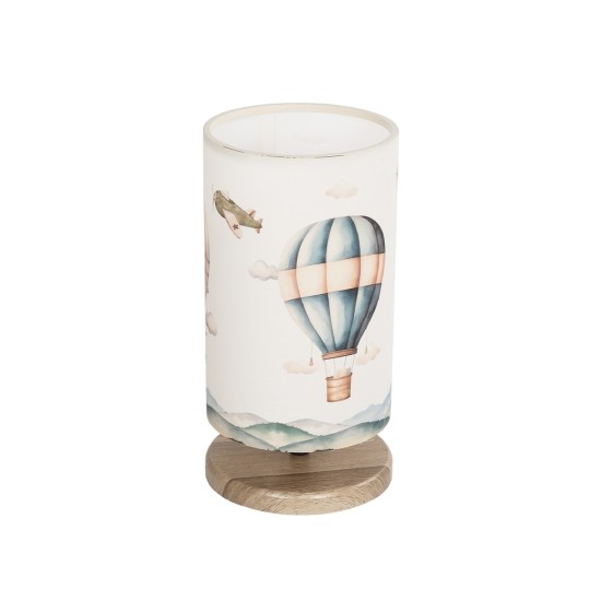 GLOBOSTAR® BALLON 204-0145 Παιδικό Επιτραπέζιο Φωτιστικό Πορτατίφ με Ντουί 1 x E14 AC 220-240V IP20 - Πολύχρωμο - Μ15 x Π15 x Υ30cm GLOBOSTAR® BALLON 204-0145 Παιδικό Επιτραπέζιο Φωτιστικό Πορτατίφ με Ντουί 1 x E14 AC 220-240V IP20 - Πολύχρωμο - Μ15 x Π15 x Υ30cm