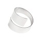 GLOBOSTAR® COUVERT 35009 Διακοσμητικό Δαχτυλίδι Πετσέτας - Ασημί - Μ5 x Π5 x Υ4.5cm GLOBOSTAR® COUVERT 35009 Διακοσμητικό Δαχτυλίδι Πετσέτας - Ασημί - Μ5 x Π5 x Υ4.5cm