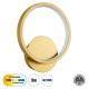 GLOBOSTAR® TED 61072 Μοντέρνο Φωτιστικό Τοίχου - Απλίκα LED 9W 1080lm 300° AC 220-240V IP20 Ρυθμιζόμενο Λευκό CCT με On/Off 2700K/4500K/6000K - Lumileds SMD Chip - Χρυσό Βούρτσας - Μ20 x Π5.5 x Υ23cm - 3 Χρόνια Εγγύηση GLOBOSTAR® TED 61072 Μοντέρνο Φωτιστικό Τοίχου - Απλίκα LED 9W 1080lm 300° AC 220-240V IP20 Ρυθμιζόμενο Λευκό CCT με On/Off 2700K/4500K/6000K - Lumileds SMD Chip - Χρυσό Βούρτσας - Μ20 x Π5.5 x Υ23cm - 3 Χρόνια Εγγύηση