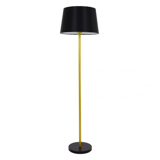 GLOBOSTAR® CEDAR 00829 Μοντέρνο Επιδαπέδιο Φωτιστικό με Ντουί 1 x E27 AC 220-240V IP20 - Μαύρο & Χρυσό - Μ40 x Π40 x Υ148cm GLOBOSTAR® CEDAR 00829 Μοντέρνο Επιδαπέδιο Φωτιστικό με Ντουί 1 x E27 AC 220-240V IP20 - Μαύρο & Χρυσό - Μ40 x Π40 x Υ148cm