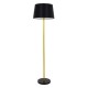 GLOBOSTAR® CEDAR 00829 Μοντέρνο Επιδαπέδιο Φωτιστικό με Ντουί 1 x E27 AC 220-240V IP20 - Μαύρο & Χρυσό - Μ40 x Π40 x Υ148cm GLOBOSTAR® CEDAR 00829 Μοντέρνο Επιδαπέδιο Φωτιστικό με Ντουί 1 x E27 AC 220-240V IP20 - Μαύρο & Χρυσό - Μ40 x Π40 x Υ148cm