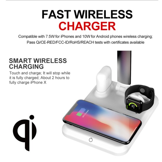 GLOBOSTAR® ONO 86101 Μοντέρνο Επιτραπέζιο Φωτιστικό Γραφείου με Ασύρματη Φόρτιση 10W 2A LED 5W 1000lm 90° DC 5V με USB-C IP20 Φυσικό Λευκό 4500K - Sanan SMD Chip - Λευκό - Μ33 x Π14 x Υ63cm - 2 Χρόνια Εγγύηση GLOBOSTAR® ONO 86101 Μοντέρνο Επιτραπέζιο Φωτιστικό Γραφείου με Ασύρματη Φόρτιση 10W 2A LED 5W 1000lm 90° DC 5V με USB-C IP20 Φυσικό Λευκό 4500K - Sanan SMD Chip - Λευκό - Μ33 x Π14 x Υ63cm - 2 Χρόνια Εγγύηση