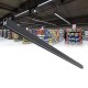 GLOBOSTAR® MARKET 61022-S Μοντέρνο Γραμμικό Επεκτεινόμενο Φωτιστικό Οροφής LED 18W 2170lm 60° AC 220-240V IP20 Θερμό Λευκό 2700K - Lumileds SMD Chip - Μαύρο Ματ - Μ120 x Π2 x Υ4cm - 3 Χρόνια Εγγύηση GLOBOSTAR® MARKET 61022-S Μοντέρνο Γραμμικό Επεκτεινόμενο Φωτιστικό Οροφής LED 18W 2170lm 60° AC 220-240V IP20 Θερμό Λευκό 2700K - Lumileds SMD Chip - Μαύρο Ματ - Μ120 x Π2 x Υ4cm - 3 Χρόνια Εγγύηση