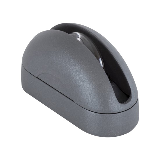 GLOBOSTAR® WINDOWCURBA 90109 Φωτιστικό Ανάδειξης Παραθύρων LED 6W 570lm 3°x262° DC 24V Αδιάβροχο IP65 Φυσικό Λευκό 4500K Dimmable - CREE XPE Chip - Γκρι Ανθρακί - Μ12 x Π5.3 x Υ6.5cm - 3 Χρόνια Εγγύηση