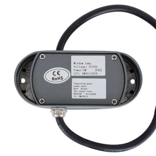 GLOBOSTAR® WINDOWCURBA 90112 Φωτιστικό Ανάδειξης Παραθύρων LED 6W 480lm 3°x262° DC 24V Αδιάβροχο IP65 Πολύχρωμο RGB Dimmable DMX512 - CREE XPE Chip - Γκρι Ανθρακί - Μ12 x Π5.3 x Υ6.5cm - 3 Χρόνια Εγγύηση GLOBOSTAR® WINDOWCURBA 90112 Φωτιστικό Ανάδειξης Παραθύρων LED 6W 480lm 3°x262° DC 24V Αδιάβροχο IP65 Πολύχρωμο RGB Dimmable DMX512 - CREE XPE Chip - Γκρι Ανθρακί - Μ12 x Π5.3 x Υ6.5cm - 3 Χρόνια Εγγύηση