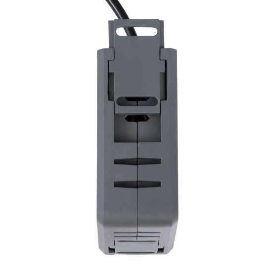 GLOBOSTAR® WINDOWCORNA 90114 Γωνιακό Φωτιστικό Ανάδειξης Παραθύρων LED 6W 540lm 3°x172° DC 24V Αδιάβροχο IP65 Θερμό Λευκό 2700K Dimmable - CREE XPE Chip - Γκρι Ανθρακί - Μ12 x Π4 x Υ12cm - 3 Χρόνια Εγγύηση