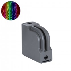 GLOBOSTAR® WINDOWCORNA 90116 Γωνιακό Φωτιστικό Ανάδειξης Παραθύρων LED 6W 480lm 3°x172° DC 24V Αδιάβροχο IP65 Πολύχρωμο RGB Dimmable DMX512 - CREE XPE Chip - Γκρι Ανθρακί - Μ12 x Π4.5 x Υ12cm - 3 Χρόνια Εγγύηση