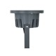 GloboStar® TREELIGHT-TZINA 90355 Σποτ Φωτισμού Ειδικό για Φυτά - Δέντρα με Βάση Κήπου / Καρφωτό LED 6W 570lm 10° DC 24V Αδιάβροχο IP65 L14 x W12.5 x H12.5cm Φυσικό Λευκό 4500K - Γκρι Ανθρακί - 3 Years Warranty