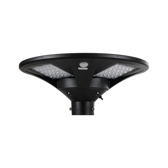 GLOBOSTAR® PARK 90501 Φωτιστικό Κεφαλής Post Top Πλατείας/Πάρκου/Κήπου με Ασύρματο Χειριστήριο LED 20W 800lm 120° με Ενσωματωμένο Φωτοβολταϊκό Panel 6V 20W & Επαναφορτιζόμενη Μπαταρία Li-ion 3.2V 25000mAh με Αισθητήρα Κίνησης-Ημέρας-Νύχτας Αδιάβροχο I GLOBOSTAR® PARK 90501 Φωτιστικό Κεφαλής Post Top Πλατείας/Πάρκου/Κήπου με Ασύρματο Χειριστήριο LED 20W 800lm 120° με Ενσωματωμένο Φωτοβολταϊκό Panel 6V 20W & Επαναφορτιζόμενη Μπαταρία Li-ion 3.2V 25000mAh με Αισθητήρα Κίνησης-Ημέρας-Νύχτας Αδιάβροχο I
