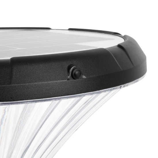 GLOBOSTAR® SQUARE 90503 Φωτιστικό Κεφαλής Post Top Πλατείας/Πάρκου/Κήπου LED 40W 1600lm 120° DC 5V με Ενσωματωμένο Φωτοβολταϊκό Panel 5V 25W & Επαναφορτιζόμενη Μπαταρία Li-ion 3.2V 30000mAh με Αισθητήρα Κίνησης-Ημέρας-Νύχτας Αδιάβροχο IP65 Θερμό Λευκό GLOBOSTAR® SQUARE 90503 Φωτιστικό Κεφαλής Post Top Πλατείας/Πάρκου/Κήπου LED 40W 1600lm 120° DC 5V με Ενσωματωμένο Φωτοβολταϊκό Panel 5V 25W & Επαναφορτιζόμενη Μπαταρία Li-ion 3.2V 30000mAh με Αισθητήρα Κίνησης-Ημέρας-Νύχτας Αδιάβροχο IP65 Θερμό Λευκό