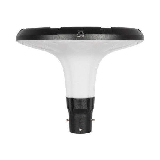 Globostar® SQUARE 90504 Φωτιστικό Κεφαλής Post Top Πλατείας/Πάρκου/Κήπου LED 25W 1000lm με Ανιχνευτή Κίνησης και Αισθητήρα Νυχτός IP65 Ψυχρό Λευκό 6000K - 2 Χρόνια Εγγύηση Globostar® SQUARE 90504 Φωτιστικό Κεφαλής Post Top Πλατείας/Πάρκου/Κήπου LED 25W 1000lm με Ανιχνευτή Κίνησης και Αισθητήρα Νυχτός IP65 Ψυχρό Λευκό 6000K - 2 Χρόνια Εγγύηση
