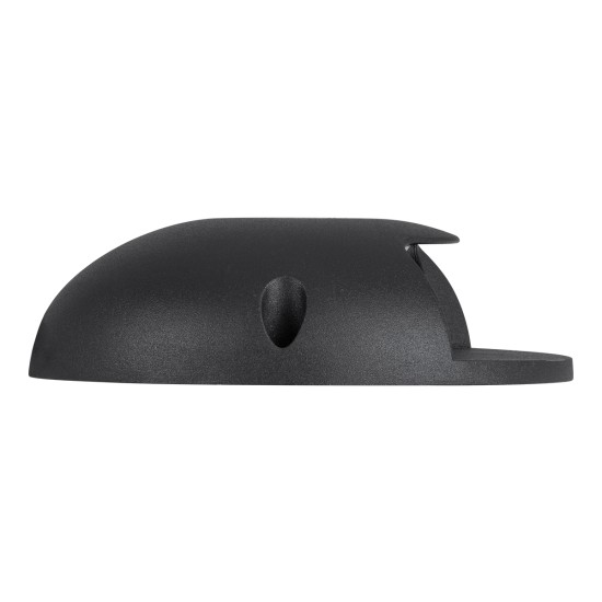 GLOBOSTAR® STEPLUNA 90618 Φωτιστικό Σκαλοπατιού / Διαδρόμου LED 6W 510lm 10° DC 24V Αδιάβροχο IP65 Πολύχρωμο RGB Dimmable DMX512 - Bridgelux SMD Chip - Μαύρο Ματ - Μ12 x Π12 x Υ3cm - 3 Χρόνια Εγγύηση
