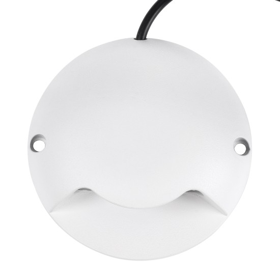 GLOBOSTAR® STEPLUNA 90620 Φωτιστικό Σκαλοπατιού / Διαδρόμου LED 3W 345lm 10° DC 24V Αδιάβροχο IP65 Φυσικό Λευκό 4500K Dimmable - Bridgelux SMD Chip - Λευκό Ματ - Μ12 x Π12 x Υ3cm - 3 Χρόνια Εγγύηση GLOBOSTAR® STEPLUNA 90620 Φωτιστικό Σκαλοπατιού / Διαδρόμου LED 3W 345lm 10° DC 24V Αδιάβροχο IP65 Φυσικό Λευκό 4500K Dimmable - Bridgelux SMD Chip - Λευκό Ματ - Μ12 x Π12 x Υ3cm - 3 Χρόνια Εγγύηση