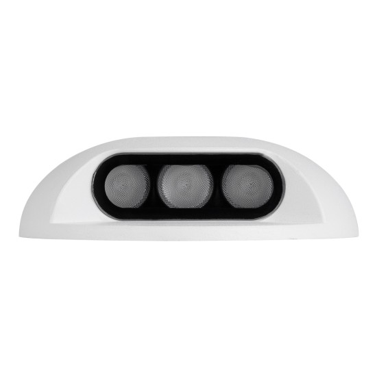 GLOBOSTAR® STEPLUNA 90621 Φωτιστικό Σκαλοπατιού / Διαδρόμου LED 6W 510lm 10° DC 24V Αδιάβροχο IP65 Πολύχρωμο RGB Dimmable DMX512 - Bridgelux SMD Chip - Λευκό Ματ - Μ12 x Π12 x Υ3cm - 3 Χρόνια Εγγύηση GLOBOSTAR® STEPLUNA 90621 Φωτιστικό Σκαλοπατιού / Διαδρόμου LED 6W 510lm 10° DC 24V Αδιάβροχο IP65 Πολύχρωμο RGB Dimmable DMX512 - Bridgelux SMD Chip - Λευκό Ματ - Μ12 x Π12 x Υ3cm - 3 Χρόνια Εγγύηση