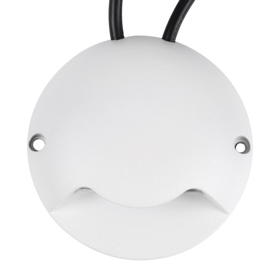 GLOBOSTAR® STEPLUNA 90621 Φωτιστικό Σκαλοπατιού / Διαδρόμου LED 6W 510lm 10° DC 24V Αδιάβροχο IP65 Πολύχρωμο RGB Dimmable DMX512 - Bridgelux SMD Chip - Λευκό Ματ - Μ12 x Π12 x Υ3cm - 3 Χρόνια Εγγύηση GLOBOSTAR® STEPLUNA 90621 Φωτιστικό Σκαλοπατιού / Διαδρόμου LED 6W 510lm 10° DC 24V Αδιάβροχο IP65 Πολύχρωμο RGB Dimmable DMX512 - Bridgelux SMD Chip - Λευκό Ματ - Μ12 x Π12 x Υ3cm - 3 Χρόνια Εγγύηση