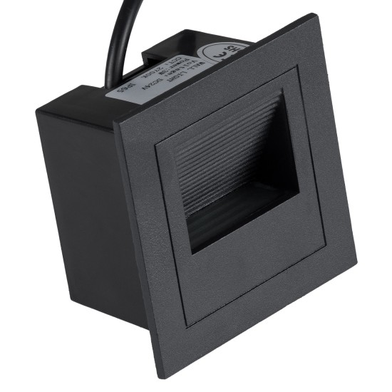 GLOBOSTAR® STEP-MINA 90625 Χωνευτό Αρχιτεκτονικό Φωτιστικό Διαδρόμου/Σκαλοπατιού LED 3W 330lm 30° DC 24V Αδιάβροχο IP65 Θερμό Λευκό 2700K Dimmable - Μαύρο - Μ8.3 x Π8.3 x Υ5cm / Q6.6cm - 3 Χρόνια Εγγύηση GLOBOSTAR® STEP-MINA 90625 Χωνευτό Αρχιτεκτονικό Φωτιστικό Διαδρόμου/Σκαλοπατιού LED 3W 330lm 30° DC 24V Αδιάβροχο IP65 Θερμό Λευκό 2700K Dimmable - Μαύρο - Μ8.3 x Π8.3 x Υ5cm / Q6.6cm - 3 Χρόνια Εγγύηση