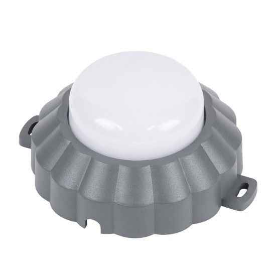 GLOBOSTAR® WALLLIGHT-MONA 90628 Μοντέρνο Φωτιστικό Τοίχου - Απλίκα LED 6W 660lm 360° DC 24V Αδιάβροχο IP65 Θερμό Λευκό 2700K - CREE COB Chip & TÜV SÜD Driver - Γκρι Ανθρακί Ματ - Μ11 x Π11 x Υ6.5cm - 3 Χρόνια Εγγύηση GLOBOSTAR® WALLLIGHT-MONA 90628 Μοντέρνο Φωτιστικό Τοίχου - Απλίκα LED 6W 660lm 360° DC 24V Αδιάβροχο IP65 Θερμό Λευκό 2700K - CREE COB Chip & TÜV SÜD Driver - Γκρι Ανθρακί Ματ - Μ11 x Π11 x Υ6.5cm - 3 Χρόνια Εγγύηση