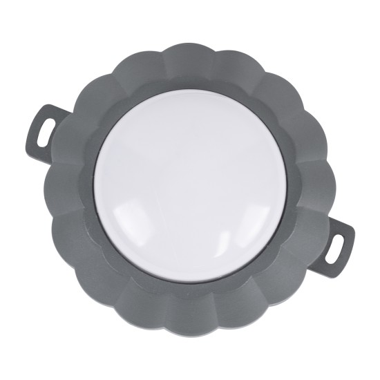 GLOBOSTAR® WALLLIGHT-MONA 90628 Μοντέρνο Φωτιστικό Τοίχου - Απλίκα LED 6W 660lm 360° DC 24V Αδιάβροχο IP65 Θερμό Λευκό 2700K - CREE COB Chip & TÜV SÜD Driver - Γκρι Ανθρακί Ματ - Μ11 x Π11 x Υ6.5cm - 3 Χρόνια Εγγύηση GLOBOSTAR® WALLLIGHT-MONA 90628 Μοντέρνο Φωτιστικό Τοίχου - Απλίκα LED 6W 660lm 360° DC 24V Αδιάβροχο IP65 Θερμό Λευκό 2700K - CREE COB Chip & TÜV SÜD Driver - Γκρι Ανθρακί Ματ - Μ11 x Π11 x Υ6.5cm - 3 Χρόνια Εγγύηση