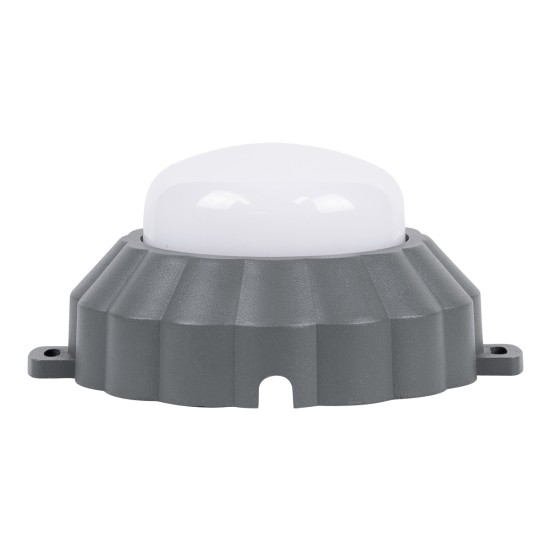 GLOBOSTAR® WALLLIGHT-MONA 90628 Μοντέρνο Φωτιστικό Τοίχου - Απλίκα LED 6W 660lm 360° DC 24V Αδιάβροχο IP65 Θερμό Λευκό 2700K - CREE COB Chip & TÜV SÜD Driver - Γκρι Ανθρακί Ματ - Μ11 x Π11 x Υ6.5cm - 3 Χρόνια Εγγύηση GLOBOSTAR® WALLLIGHT-MONA 90628 Μοντέρνο Φωτιστικό Τοίχου - Απλίκα LED 6W 660lm 360° DC 24V Αδιάβροχο IP65 Θερμό Λευκό 2700K - CREE COB Chip & TÜV SÜD Driver - Γκρι Ανθρακί Ματ - Μ11 x Π11 x Υ6.5cm - 3 Χρόνια Εγγύηση