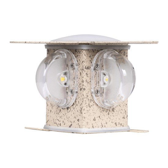 GLOBOSTAR® WALLLIGHT-CINA 90658 Μοντέρνο Φωτιστικό Τοίχου - Απλίκα LED 10W 1100lm 10° AC 220-240V Αδιάβροχο IP65 Θερμό Λευκό 2700K - CREE COB Chip & TÜV SÜD Driver - Μπεζ - Μ18.5 x Π18.5 x Υ8.5cm - 3 Χρόνια Εγγύηση GLOBOSTAR® WALLLIGHT-CINA 90658 Μοντέρνο Φωτιστικό Τοίχου - Απλίκα LED 10W 1100lm 10° AC 220-240V Αδιάβροχο IP65 Θερμό Λευκό 2700K - CREE COB Chip & TÜV SÜD Driver - Μπεζ - Μ18.5 x Π18.5 x Υ8.5cm - 3 Χρόνια Εγγύηση