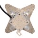 GLOBOSTAR® WALLLIGHT-CINA 90658 Μοντέρνο Φωτιστικό Τοίχου - Απλίκα LED 10W 1100lm 10° AC 220-240V Αδιάβροχο IP65 Θερμό Λευκό 2700K - CREE COB Chip & TÜV SÜD Driver - Μπεζ - Μ18.5 x Π18.5 x Υ8.5cm - 3 Χρόνια Εγγύηση GLOBOSTAR® WALLLIGHT-CINA 90658 Μοντέρνο Φωτιστικό Τοίχου - Απλίκα LED 10W 1100lm 10° AC 220-240V Αδιάβροχο IP65 Θερμό Λευκό 2700K - CREE COB Chip & TÜV SÜD Driver - Μπεζ - Μ18.5 x Π18.5 x Υ8.5cm - 3 Χρόνια Εγγύηση