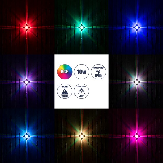GLOBOSTAR® WALLLIGHT-CINA 90659 Μοντέρνο Φωτιστικό Τοίχου - Απλίκα LED 10W 1100lm 10° AC 220-240V Αδιάβροχο IP65 Πολύχρωμο RGB - CREE COB Chip & TÜV SÜD Driver - Μπεζ - Μ18.5 x Π18.5 x Υ8.5cm - 3 Χρόνια Εγγύηση GLOBOSTAR® WALLLIGHT-CINA 90659 Μοντέρνο Φωτιστικό Τοίχου - Απλίκα LED 10W 1100lm 10° AC 220-240V Αδιάβροχο IP65 Πολύχρωμο RGB - CREE COB Chip & TÜV SÜD Driver - Μπεζ - Μ18.5 x Π18.5 x Υ8.5cm - 3 Χρόνια Εγγύηση