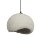 GLOBOSTAR® STONE 204-0124 Μοντέρνο Κρεμαστό Φωτιστικό Οροφής με Ντουί 1 x E27 AC 220-240V IP20 - Γκρι - Μ35 x Π31 x Υ26cm