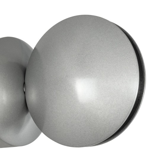 GLOBOSTAR® SEPTUM 93067 Μοντέρνο Φωτιστικό Τοίχου - Απλίκα LED 9W 1150lm 1° AC 220-240V IP44 Μπλε - CREE XPE Chip & TÜV SÜD Driver - Γκρι Ανθρακί Ματ - Μ12 x Π11 x Υ17cm - 5 Χρόνια Εγγύηση GLOBOSTAR® SEPTUM 93067 Μοντέρνο Φωτιστικό Τοίχου - Απλίκα LED 9W 1150lm 1° AC 220-240V IP44 Μπλε - CREE XPE Chip & TÜV SÜD Driver - Γκρι Ανθρακί Ματ - Μ12 x Π11 x Υ17cm - 5 Χρόνια Εγγύηση