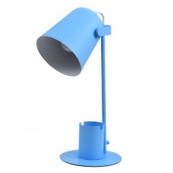 GLOBOSTAR® PENCASE 61568 Μοντέρνο Επιτραπέζιο Φωτιστικό Πορτατίφ με Ντουί 1 x E27 AC 220-240V IP20 - Μπλε - Μ12 x Π15 x Υ38cm GLOBOSTAR® PENCASE 61568 Μοντέρνο Επιτραπέζιο Φωτιστικό Πορτατίφ με Ντουί 1 x E27 AC 220-240V IP20 - Μπλε - Μ12 x Π15 x Υ38cm