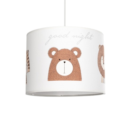 GLOBOSTAR® BEAR 204-0018 Παιδικό Κρεμαστό Φωτιστικό Οροφής με Ντουί 1 x E27 AC 220-240V IP20 - Πολύχρωμο - Μ28 x Π28 x Υ24cm GLOBOSTAR® BEAR 204-0018 Παιδικό Κρεμαστό Φωτιστικό Οροφής με Ντουί 1 x E27 AC 220-240V IP20 - Πολύχρωμο - Μ28 x Π28 x Υ24cm