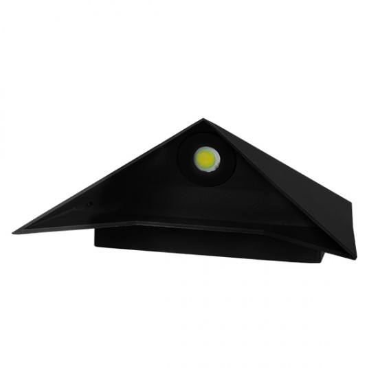 GLOBOSTAR® STEALTH 96506 Μοντέρνο Φωτιστικό Τοίχου - Απλίκα LED 10W 1200lm 60° AC 220-240V Αδιάβροχο IP65 Ψυχρό Λευκό 6000K - Bridgelux COB Chip & TÜV SÜD Driver - Μαύρο Ματ - Μ17 x Π7.5 x Υ17cm - 5 Χρόνια Εγγύηση GLOBOSTAR® STEALTH 96506 Μοντέρνο Φωτιστικό Τοίχου - Απλίκα LED 10W 1200lm 60° AC 220-240V Αδιάβροχο IP65 Ψυχρό Λευκό 6000K - Bridgelux COB Chip & TÜV SÜD Driver - Μαύρο Ματ - Μ17 x Π7.5 x Υ17cm - 5 Χρόνια Εγγύηση