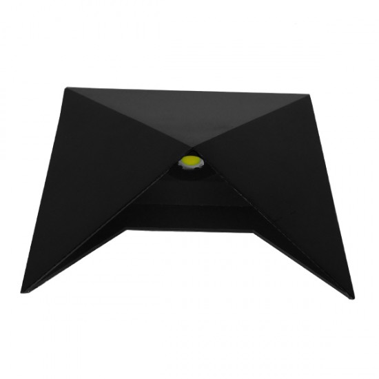 GLOBOSTAR® STEALTH 96506 Μοντέρνο Φωτιστικό Τοίχου - Απλίκα LED 10W 1200lm 60° AC 220-240V Αδιάβροχο IP65 Ψυχρό Λευκό 6000K - Bridgelux COB Chip & TÜV SÜD Driver - Μαύρο Ματ - Μ17 x Π7.5 x Υ17cm - 5 Χρόνια Εγγύηση GLOBOSTAR® STEALTH 96506 Μοντέρνο Φωτιστικό Τοίχου - Απλίκα LED 10W 1200lm 60° AC 220-240V Αδιάβροχο IP65 Ψυχρό Λευκό 6000K - Bridgelux COB Chip & TÜV SÜD Driver - Μαύρο Ματ - Μ17 x Π7.5 x Υ17cm - 5 Χρόνια Εγγύηση