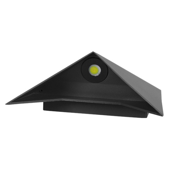 GLOBOSTAR® STEALTH 96509 Μοντέρνο Φωτιστικό Τοίχου - Απλίκα LED 10W 1200lm 60° AC 220-240V Αδιάβροχο IP65 Ψυχρό Λευκό 6000K - Bridgelux COB Chip & TÜV SÜD Driver - Γκρι Ανθρακί Ματ - Μ17 x Π7.5 x Υ17cm - 5 Χρόνια Εγγύηση GLOBOSTAR® STEALTH 96509 Μοντέρνο Φωτιστικό Τοίχου - Απλίκα LED 10W 1200lm 60° AC 220-240V Αδιάβροχο IP65 Ψυχρό Λευκό 6000K - Bridgelux COB Chip & TÜV SÜD Driver - Γκρι Ανθρακί Ματ - Μ17 x Π7.5 x Υ17cm - 5 Χρόνια Εγγύηση