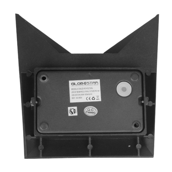 GLOBOSTAR® STEALTH 96509 Μοντέρνο Φωτιστικό Τοίχου - Απλίκα LED 10W 1200lm 60° AC 220-240V Αδιάβροχο IP65 Ψυχρό Λευκό 6000K - Bridgelux COB Chip & TÜV SÜD Driver - Γκρι Ανθρακί Ματ - Μ17 x Π7.5 x Υ17cm - 5 Χρόνια Εγγύηση GLOBOSTAR® STEALTH 96509 Μοντέρνο Φωτιστικό Τοίχου - Απλίκα LED 10W 1200lm 60° AC 220-240V Αδιάβροχο IP65 Ψυχρό Λευκό 6000K - Bridgelux COB Chip & TÜV SÜD Driver - Γκρι Ανθρακί Ματ - Μ17 x Π7.5 x Υ17cm - 5 Χρόνια Εγγύηση
