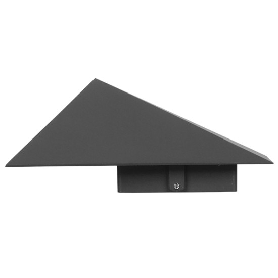 GLOBOSTAR® STEALTH 96509 Μοντέρνο Φωτιστικό Τοίχου - Απλίκα LED 10W 1200lm 60° AC 220-240V Αδιάβροχο IP65 Ψυχρό Λευκό 6000K - Bridgelux COB Chip & TÜV SÜD Driver - Γκρι Ανθρακί Ματ - Μ17 x Π7.5 x Υ17cm - 5 Χρόνια Εγγύηση GLOBOSTAR® STEALTH 96509 Μοντέρνο Φωτιστικό Τοίχου - Απλίκα LED 10W 1200lm 60° AC 220-240V Αδιάβροχο IP65 Ψυχρό Λευκό 6000K - Bridgelux COB Chip & TÜV SÜD Driver - Γκρι Ανθρακί Ματ - Μ17 x Π7.5 x Υ17cm - 5 Χρόνια Εγγύηση