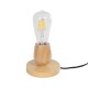 GLOBOSTAR® ROUND 99402 Μοντέρνο Επιτραπέζιο Φωτιστικό Πορτατίφ με Ντουί 1 x E27 AC 220-240V IP20 - Μπεζ - M12 x Π12 x Υ10cm GLOBOSTAR® ROUND 99402 Μοντέρνο Επιτραπέζιο Φωτιστικό Πορτατίφ με Ντουί 1 x E27 AC 220-240V IP20 - Μπεζ - M12 x Π12 x Υ10cm