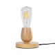 GLOBOSTAR® ROUND 99402 Μοντέρνο Επιτραπέζιο Φωτιστικό Πορτατίφ με Ντουί 1 x E27 AC 220-240V IP20 - Μπεζ - M12 x Π12 x Υ10cm GLOBOSTAR® ROUND 99402 Μοντέρνο Επιτραπέζιο Φωτιστικό Πορτατίφ με Ντουί 1 x E27 AC 220-240V IP20 - Μπεζ - M12 x Π12 x Υ10cm