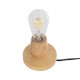 GLOBOSTAR® ROUND 99402 Μοντέρνο Επιτραπέζιο Φωτιστικό Πορτατίφ με Ντουί 1 x E27 AC 220-240V IP20 - Μπεζ - M12 x Π12 x Υ10cm GLOBOSTAR® ROUND 99402 Μοντέρνο Επιτραπέζιο Φωτιστικό Πορτατίφ με Ντουί 1 x E27 AC 220-240V IP20 - Μπεζ - M12 x Π12 x Υ10cm