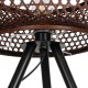 GLOBOSTAR® ZORION 999-0040 Vintage Επιτραπέζιο Φωτιστικό Πορτατίφ με Ντουί 1 x E27 AC 220-240V IP20 - Καφέ & Μαύρο - Μ40 x Π40 x Υ43.5cm GLOBOSTAR® ZORION 999-0040 Vintage Επιτραπέζιο Φωτιστικό Πορτατίφ με Ντουί 1 x E27 AC 220-240V IP20 - Καφέ & Μαύρο - Μ40 x Π40 x Υ43.5cm