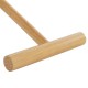 GLOBOSTAR® ELMA 999-0239 Μοντέρνο Επιτραπέζιο Φωτιστικό Πορτατίφ με Ντουί 1 x E27 AC 220-240V IP20 - Μπεζ & Μαύρο - Μ35 x Π20 x Υ43cm