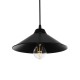 GLOBOSTAR® FONTE 203-0080 Μοντέρνο Κρεμαστό Φωτιστικό Οροφής με Ντουί 1 x E27 AC 220-240V IP20 - Μαύρο - Μ25.5 x Π25.5 x Υ10cm GLOBOSTAR® FONTE 203-0080 Μοντέρνο Κρεμαστό Φωτιστικό Οροφής με Ντουί 1 x E27 AC 220-240V IP20 - Μαύρο - Μ25.5 x Π25.5 x Υ10cm
