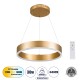 GLOBOSTAR® VENOM 61175 Μοντέρνο Κρεμαστό Φωτιστικό Οροφής LED 30W 3513lm 120° AC 220-240V IP20 Ρυθμιζόμενο Λευκό CCT με Χειριστήριο από 2700K έως 6000K Dimmable - Lumileds SMD Chip - Χρυσό Βούρτσας - Μ40 x Π40 x Υ6.5cm - 3 Χρόνια Εγγύηση GLOBOSTAR® VENOM 61175 Μοντέρνο Κρεμαστό Φωτιστικό Οροφής LED 30W 3513lm 120° AC 220-240V IP20 Ρυθμιζόμενο Λευκό CCT με Χειριστήριο από 2700K έως 6000K Dimmable - Lumileds SMD Chip - Χρυσό Βούρτσας - Μ40 x Π40 x Υ6.5cm - 3 Χρόνια Εγγύηση