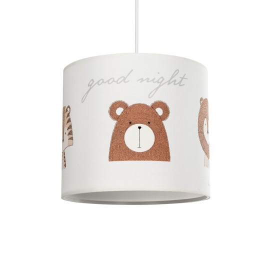 GLOBOSTAR® BEAR 204-0021 Παιδικό Κρεμαστό Φωτιστικό Οροφής με Ντουί 1 x E27 AC 220-240V IP20 - Πολύχρωμο - Μ24 x Π24 x Υ23cm GLOBOSTAR® BEAR 204-0021 Παιδικό Κρεμαστό Φωτιστικό Οροφής με Ντουί 1 x E27 AC 220-240V IP20 - Πολύχρωμο - Μ24 x Π24 x Υ23cm
