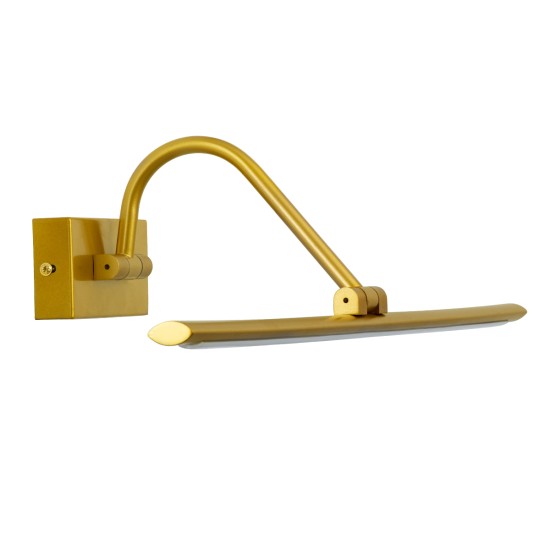 GLOBOSTAR® MIRA 60433 Μοντέρνο Φωτιστικό Τοίχου - Απλίκα Καθρέπτη Μπάνιου LED 12W 1400lm 120° AC 220-240V IP44 Φυσικό Λευκό 4500K - Lumileds SMD Chip & TÜV SÜD Driver - Χρυσό - Μ60 x Π20 x Υ13cm - 3 Χρόνια Εγγύηση GLOBOSTAR® MIRA 60433 Μοντέρνο Φωτιστικό Τοίχου - Απλίκα Καθρέπτη Μπάνιου LED 12W 1400lm 120° AC 220-240V IP44 Φυσικό Λευκό 4500K - Lumileds SMD Chip & TÜV SÜD Driver - Χρυσό - Μ60 x Π20 x Υ13cm - 3 Χρόνια Εγγύηση