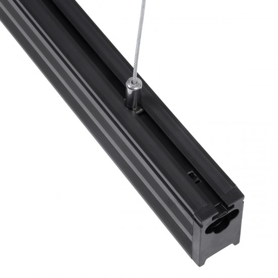 GloboStar® OFFICE 61025-P Γραμμικό Κρεμαστό Φωτιστικό Linear LED 18W 2170lm 120° AC 220-240V Μ120 x Π2 x Υ4cm Θερμό Λευκό 2700K - Μαύρο - 3 Years Warranty GloboStar® OFFICE 61025-P Γραμμικό Κρεμαστό Φωτιστικό Linear LED 18W 2170lm 120° AC 220-240V Μ120 x Π2 x Υ4cm Θερμό Λευκό 2700K - Μαύρο - 3 Years Warranty