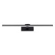 GLOBOSTAR® ELLIS 60444 Μοντέρνο Φωτιστικό Τοίχου - Απλίκα Καθρέπτη Μπάνιου LED 12W 1400lm 120° AC 220-240V IP44 Φυσικό Λευκό 4500K - Lumileds SMD Chip & TÜV SÜD Driver - Μαύρο Ματ - Μ60 x Π16 x Υ6cm - 3 Χρόνια Εγγύηση