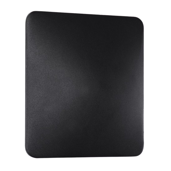 GLOBOSTAR® HELIO-S 60496 Μοντέρνο Φωτιστικό Τοίχου - Απλίκα LED 10W 1100lm 120° AC 220-240V Αδιάβροχο IP65 Φυσικό Λευκό 4500K - Lumileds SMD Chip & TÜV SÜD Driver - Μαύρο Ματ - Μ21 x Π5 x Υ21cm - 5 Χρόνια Εγγύηση