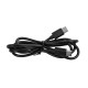 GLOBOSTAR® ONO 76533 Μοντέρνο Επιτραπέζιο Φωτιστικό Γραφείου με Ασύρματη Φόρτιση 10W 2A LED 3.5W 350lm 90° DC 5V με USB-C IP20 Ρυθμιζόμενο Λευκό CCT με Αφή 2700K/4500K/6000K Dimmable - Sanan SMD Chip - Μαύρο - Μ18 x Π12 x Υ36cm - 2 Χρόνια Εγγύηση