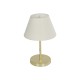 GLOBOSTAR® GLOSSY 204-0071 Μοντέρνο Επιτραπέζιο Φωτιστικό Πορτατίφ με Ντουί 1 x E27 AC 220-240V IP20 - Χρυσό & Λευκό - Μ22 x Π22 x Υ34cm GLOBOSTAR® GLOSSY 204-0071 Μοντέρνο Επιτραπέζιο Φωτιστικό Πορτατίφ με Ντουί 1 x E27 AC 220-240V IP20 - Χρυσό & Λευκό - Μ22 x Π22 x Υ34cm
